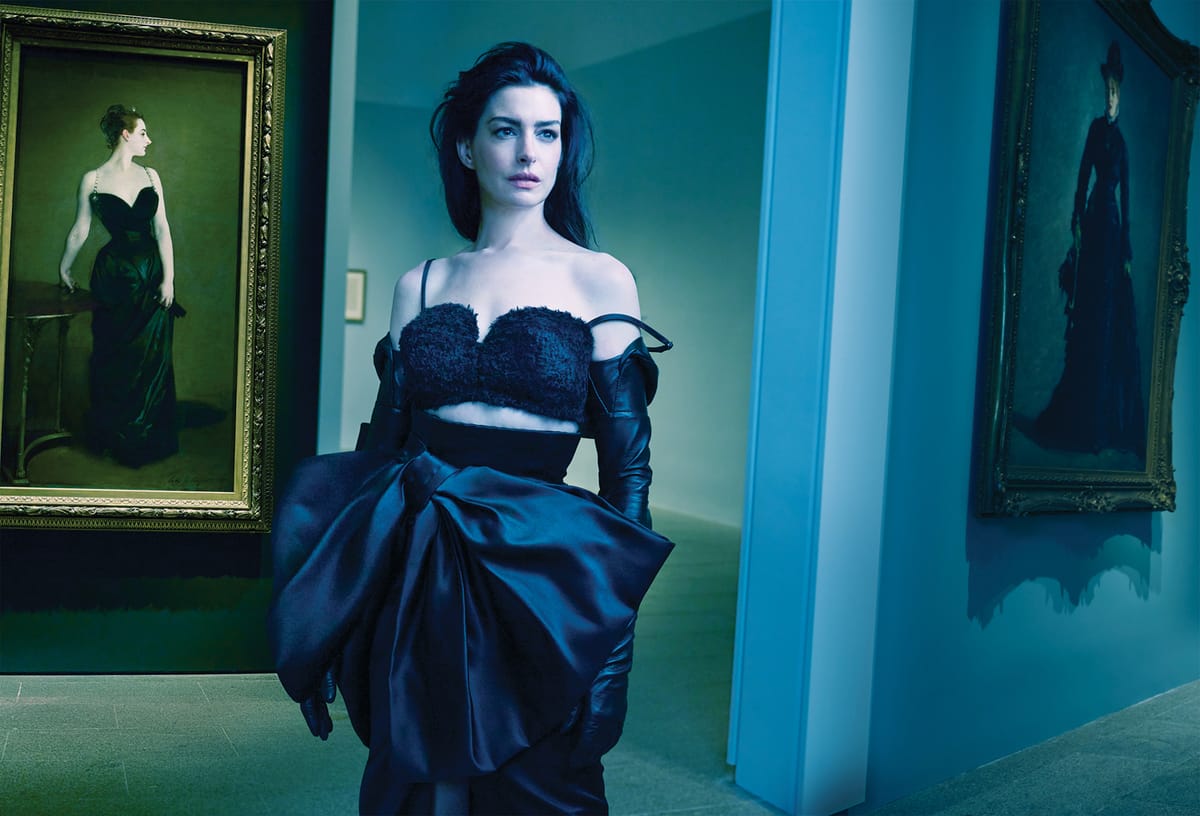 Annie Leibovitz Shoots Fifty Shades of Anne Hathaway
