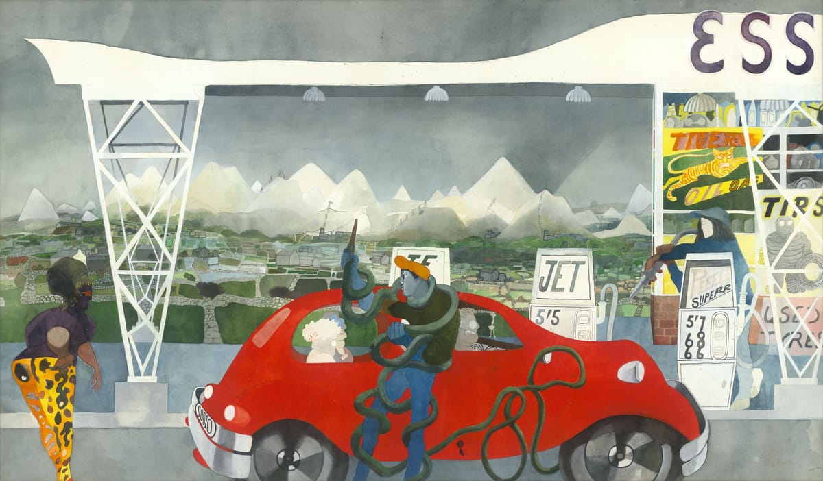 Edward Burra’s Satirical Surrealism
