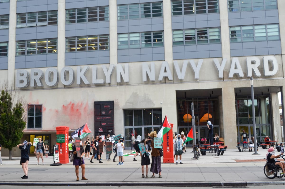 Activists Arrested at Brooklyn Navy Yard in Protest Against Israeli Military Ties
