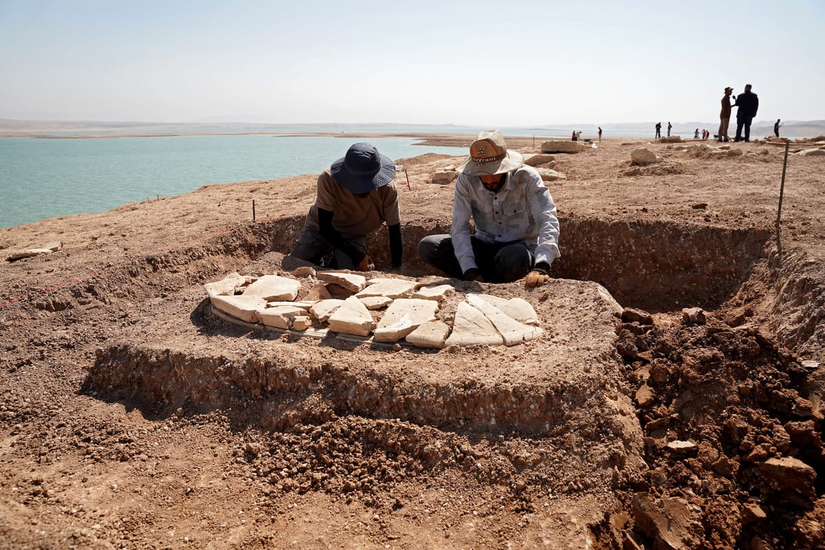 Severe Drought in Iraq Reveals 2000-Year-Old Tombs