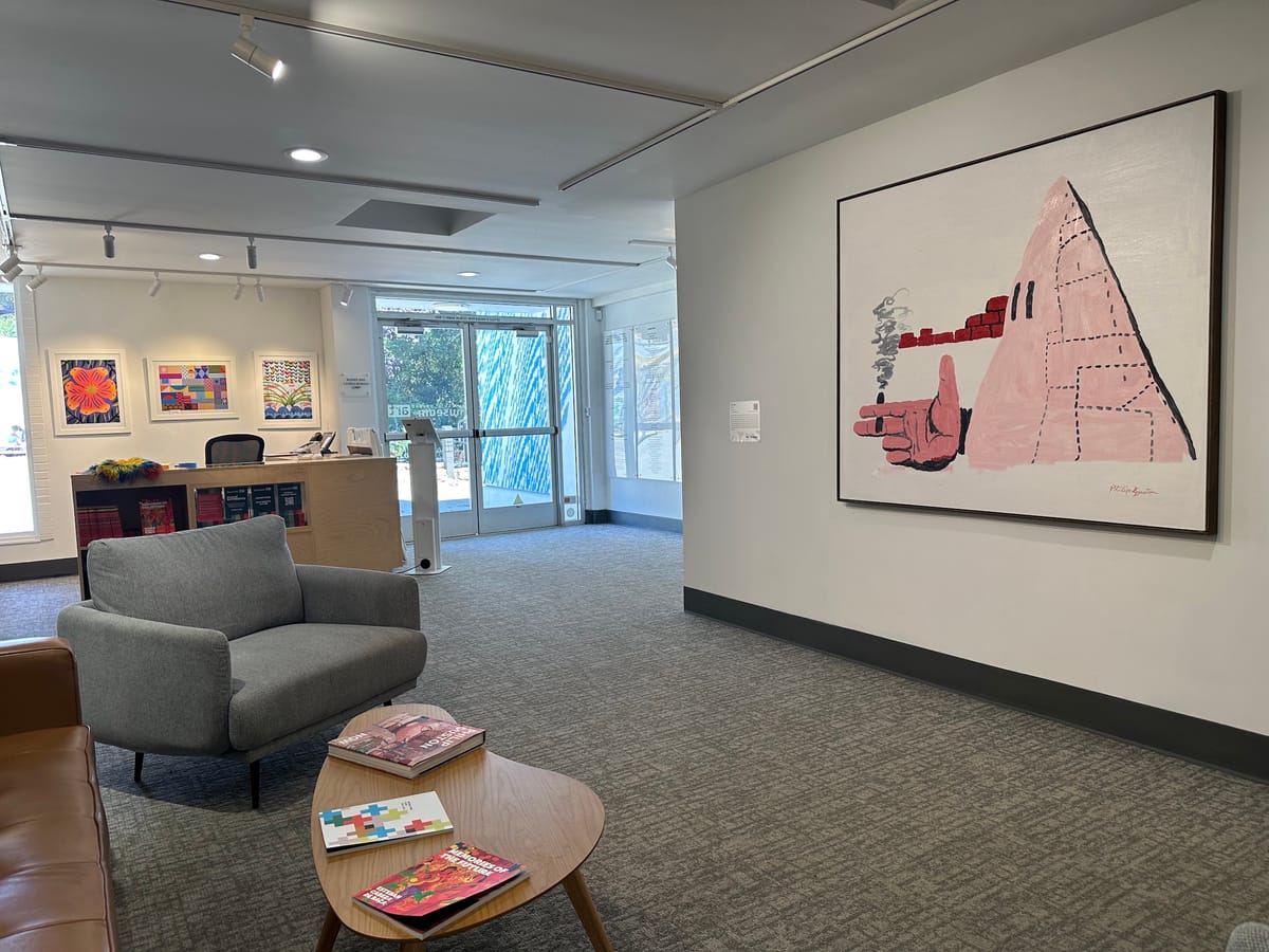 Philip Guston Painting Sparks Dialogue in a Local Museum