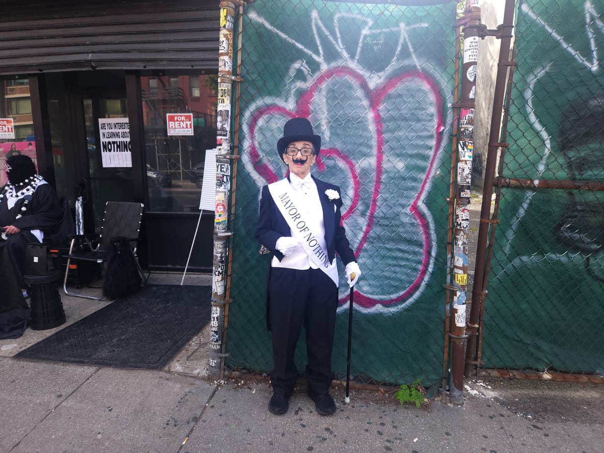 Art in Odd Places Resists by Doing “Nothing”