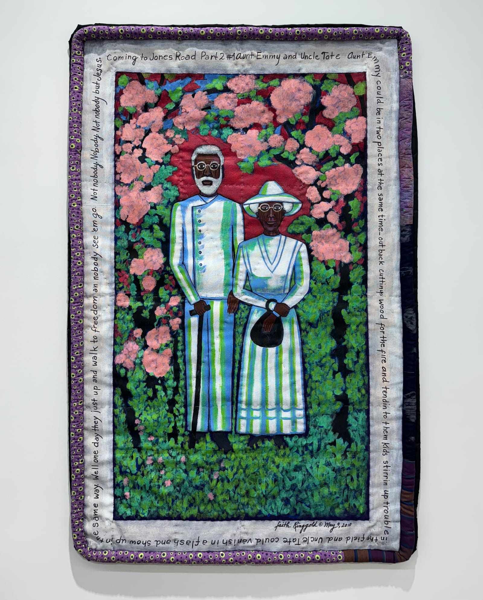 Faith Ringgold's Coming to Jones Road Part II #4 Aunt Emmy and Uncle Tate