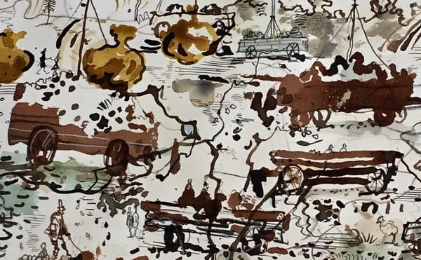 The Manure Wagons Roll On