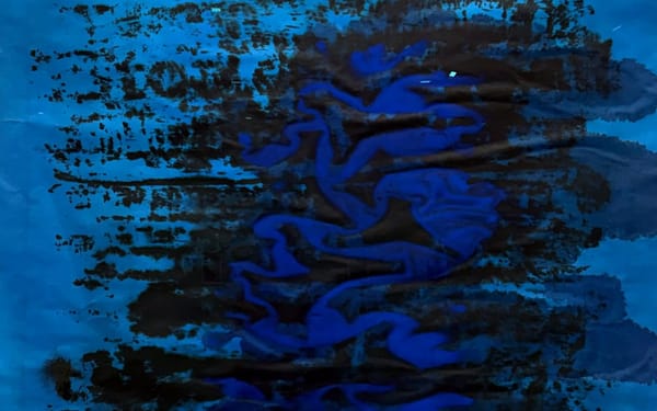 A Cold Plunge Into Glenn Ligon’s Blue