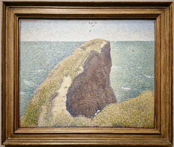 Seurat and the Sea Is Postcard Perfect