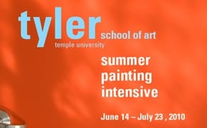 [Sponsor] Tyler School of Art Summer Painting Intensive 6-week Residency
