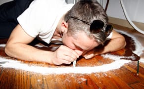 Photos from William Powhida’s “Surviving the Art World … ”