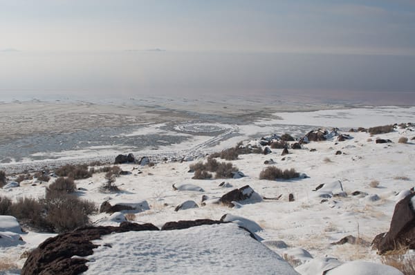 A Winter Pilgrimage to Utah's Spiral Jetty