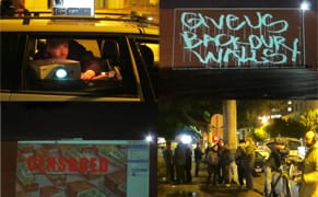 Artists & Veterans Protest Deitch at MOCA Geffen [UPDATED]