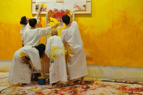 A Few Moments at Hermann Nitsch's Chelsea Event