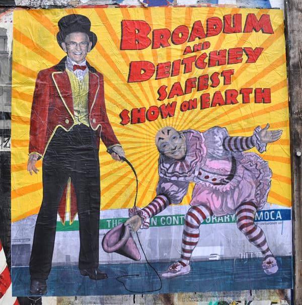 Jeffrey Deitch & Eli Broad Present the Safest Show on Earth?