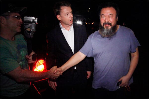 BREAKING: Ai Weiwei Released on Bail [UPDATE 7: VIDEO OF AI AT STUDIO]