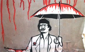 Anti-Gaddafi Street Art Pops Up in Libya