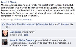 Minimalism's (Ahem) "Relations"