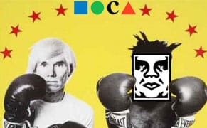 Warhol Beats Street Art in LA?