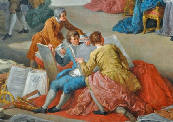 Louvre's Men in Yellow