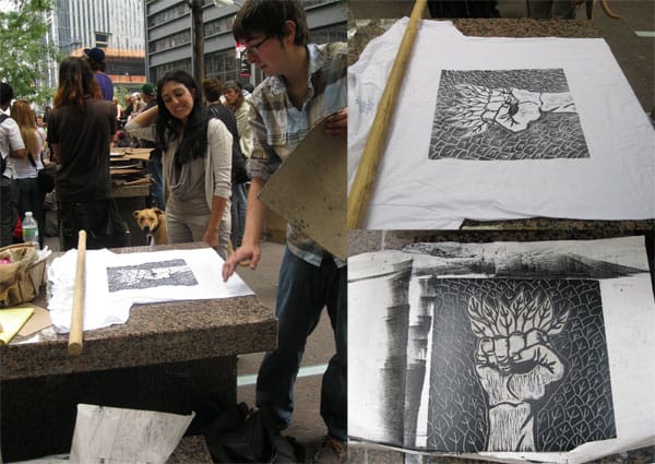 Protester Says More Artists Required at #OccupyWallStreet