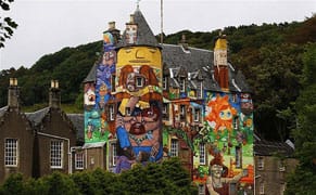 Mix & Match: 13th C Castle Wants the Street Art to Stay