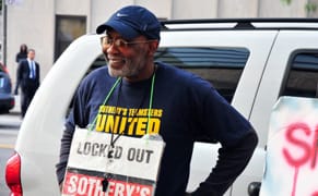 Getting to Know the Locked Out Art Handlers of Sotheby's