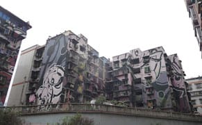 World's Longest Graffiti Street in China?