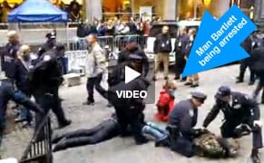 Arrested During Nov 17 OWS Protests, Artist Man Bartlett Talks to Us Post-Release
