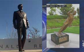 Attack of the Ronald Reagan Statues