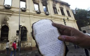 Major Egyptian Library Devastated by Fire