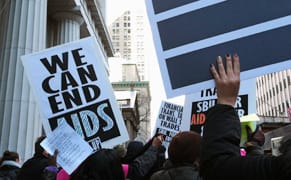 Politics and Art Meet on World AIDS Day