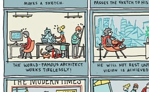 The World-Famous Architect, A Comic