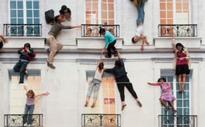Rollercoasters and Wall Scaling: Two Argentinian Artists Play with the City