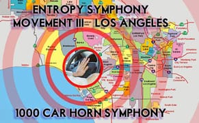 A Conceptual Symphony of Car Horns Across LA