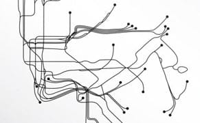 Minimal Maps and Tweeted Traffic in the City