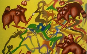 Indigestible Portions: Peter Saul at Mary Boone