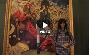 Kehinde Wiley Paints Santigold