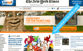The NY Times Gets a Front Page GIF