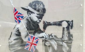 Banksy Debbie-Downers The Queen's Diamond Jubilee