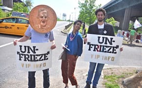 Frieze Frame on Randall's Island