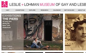Leslie Lohman Museum's New Website