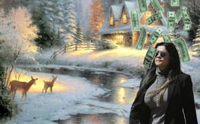 Will Thomas Kinkade's Museum Be Founded Based on a Scratchy Note?