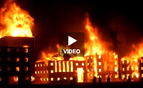 Wall Street Goes Down in Flames at Burning Man