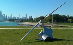 Formalist Public Sculpture Takes Over Chicago's Lakefront