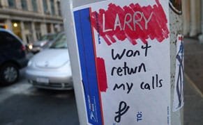 A Few Choice Words from Gagosian