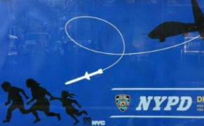 Street Artist Behind NYC Drone Posters Arrested