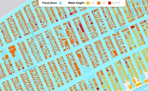 Map Shows Block-by-Block Flooding from Sandy