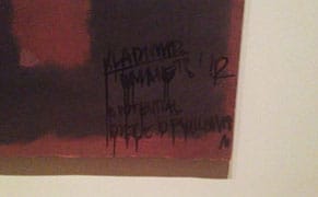 Vandalized Rothko Could Take 18 Months to Restore