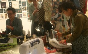 A Mother-Son "Nerd Bag" Sweatshop at Art Basel Miami Beach