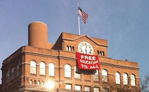 Students Occupy Historic Cooper Union Clock Tower to Protest Tuition Charges