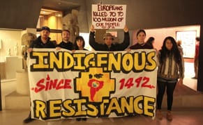 Indigenous Action Highlights British Museum's Role in Colonialism