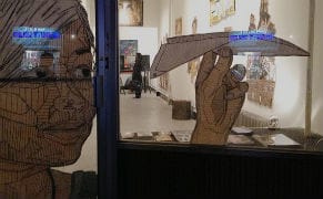 Cardboard Portraits from Crumbling Cities